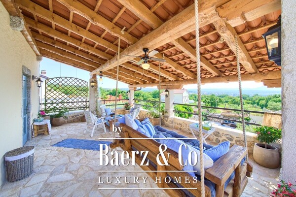 photo 2 Island of Krk, Malinska, Sveti Vid, beautiful Mediterranean villa with pool