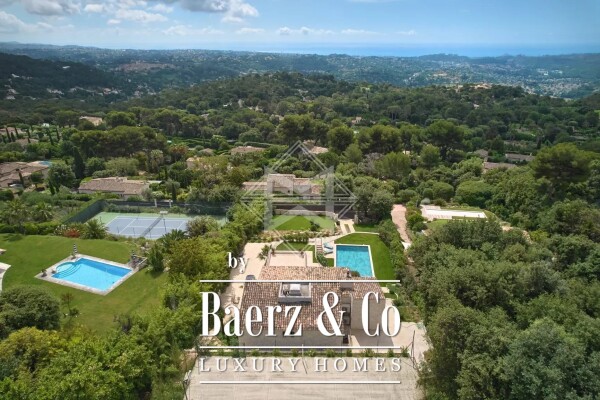 photo 9 SAINT-PAUL-DE-VENCE - Splendid Neo-Provençal Villa with panoramic sea view