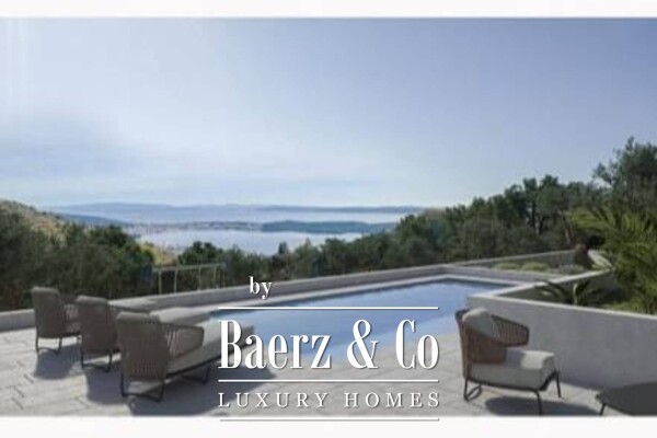 photo 9 Seget, a modern villa with a panoramic view of the sea