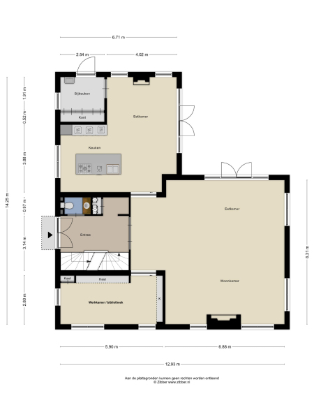 Floor Plan 2 - van Brouchovenlaan 6