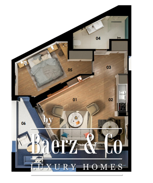 photo 12 One Bedroom Apartment in Budva Municipality with Seaview