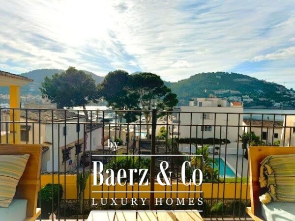 photo 1 Penthouse with Panoramic Views of the Harbor and Pool in Port d’Andratx