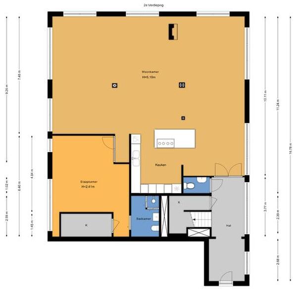 Floor Plan 2 - Ezelsveldlaan 105