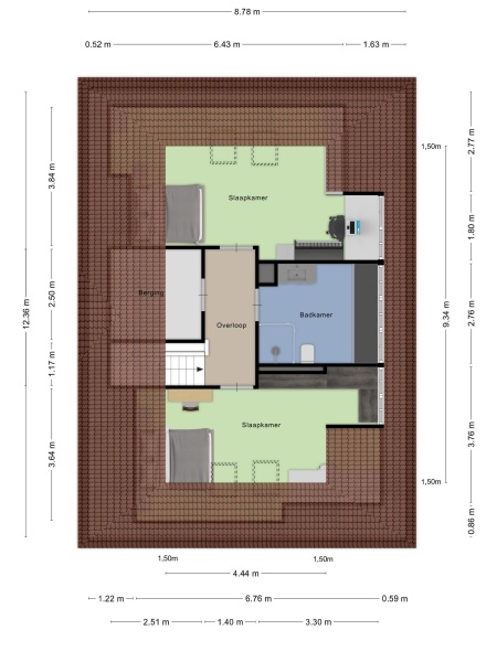 Floor Plan 3 - Westerstraat 49 b