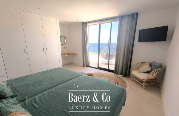 photo 18 EXCLUSIVE LUXURY VILLA ON THE FIRST LINE OF THE SEA IN CIUTADELLA, MENORCA, WITH SWIMMING POOL AND MODERN DESIGN