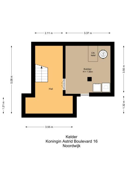 Floor Plan 3 - Koningin Astrid Boulevard 16