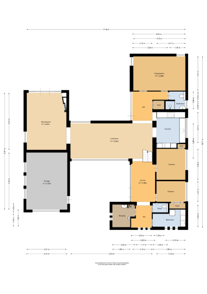 Floor Plan 2 - Postels Huufke 16