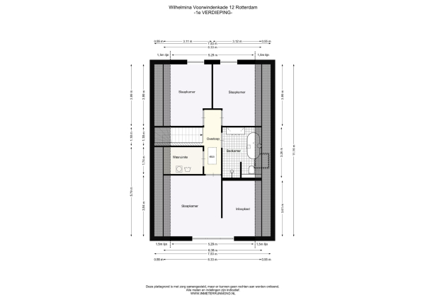 Floor Plan 3 - Wilhelmina Voorwindenkade 12