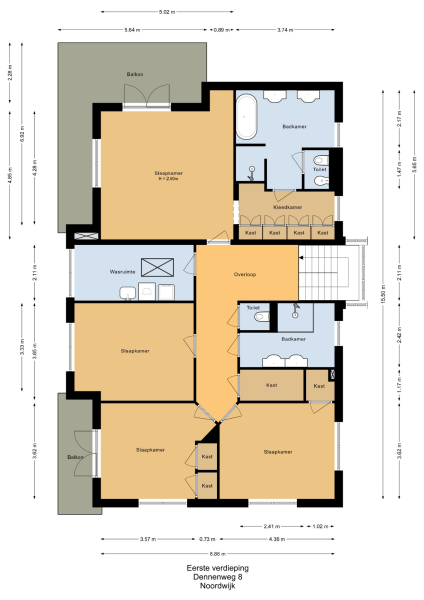 Floor Plan 2 - Dennenweg 8