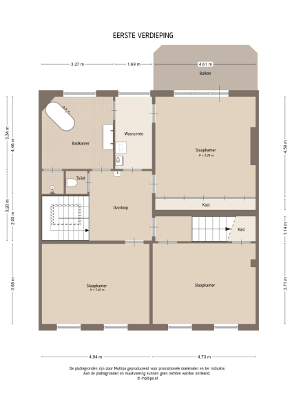 Floor Plan 2 - Kalkhaven 23