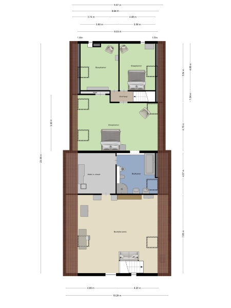 Floor Plan 3 - Julianaweg 13
