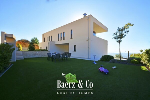 photo 9 Klis above Split a villa with swimming pool, garage and summer kitchen with sea view