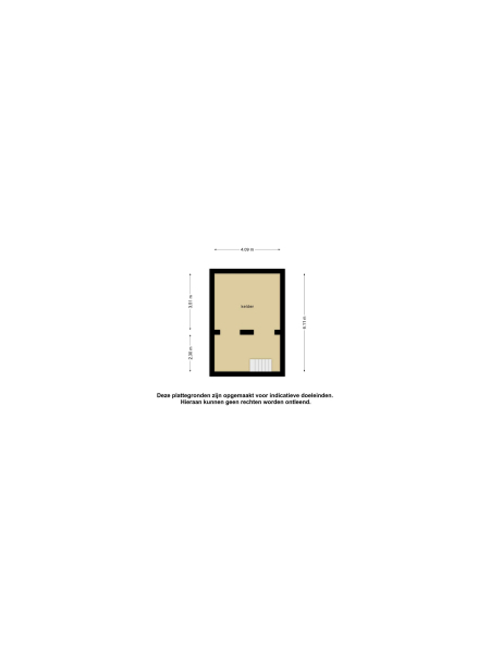 Floor Plan 4 - Stationsstraat 7