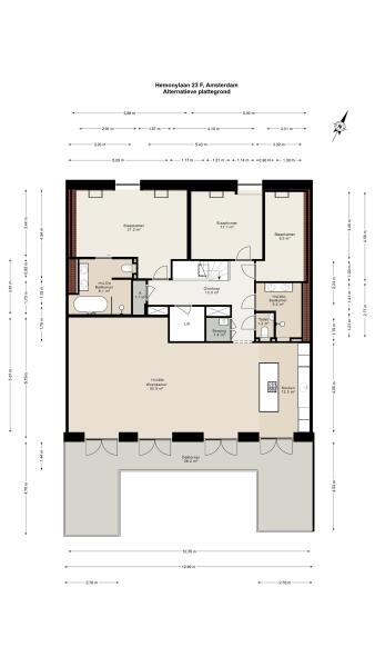 Floor Plan 3 - Hemonylaan 23 F