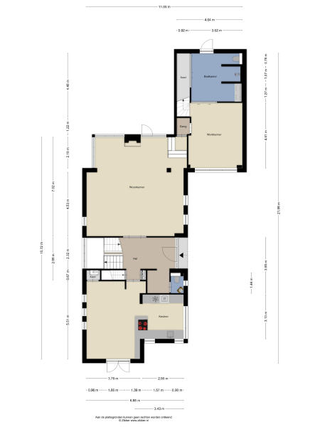 Floor Plan 1 - Nachtegalenlaantje 14