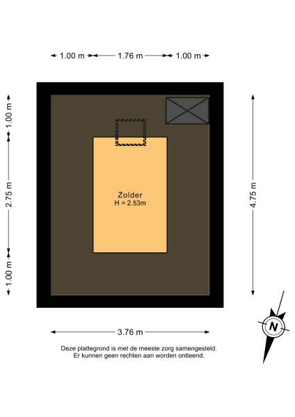 Floor Plan 15 - Dorpsstraat 48
