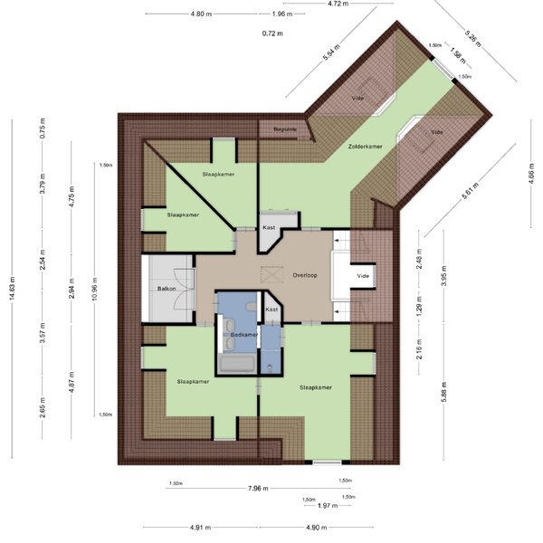 Floor Plan 2 - Gortersweg 2 A