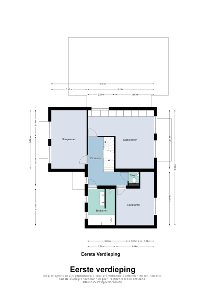 Floor Plan 3 - Europalaan-Oost 74