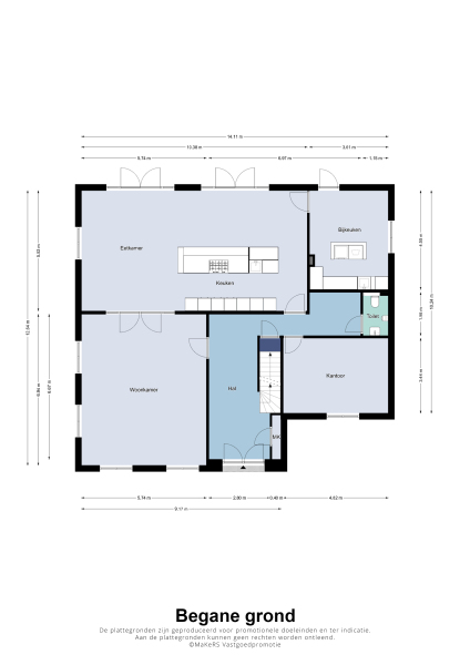 Floor Plan 2 - Broekstraat 23