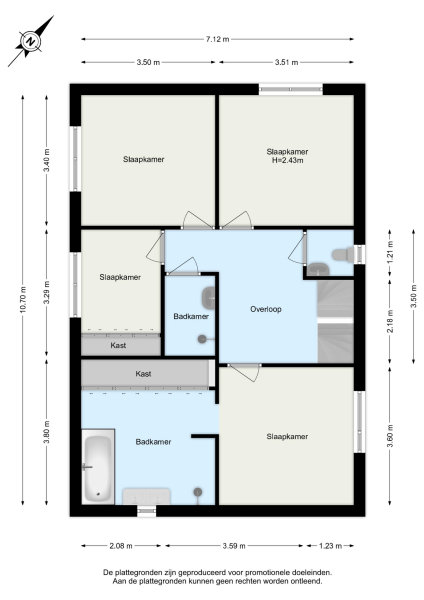 Floor Plan 4 - Lijsterlaan 2 b