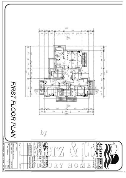 Floor Plan 2 - Royal Residences – new 3 bedroom golf villa with pool, Secret Valley (plot 461)