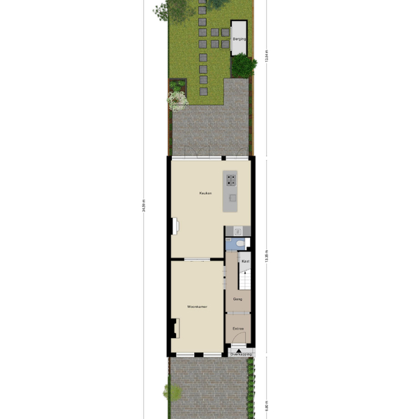 Floor Plan 1 - Rijn en Schiekade 47
