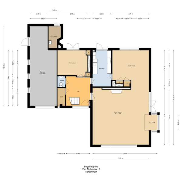 Floor Plan 1 - Van Alphenlaan 3
