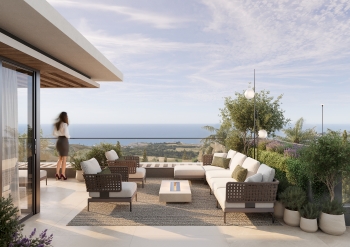 3-Bedroom Penthouses Mijas