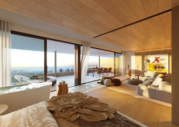 Bright Deluxe Apartment with Sea View Terrace