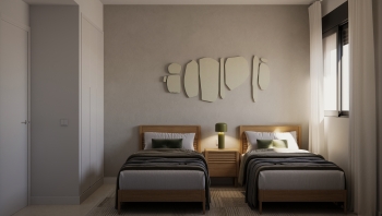 Garden Townhouse with Solarium Pool