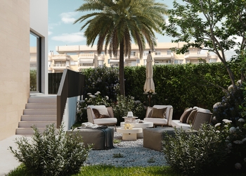 Grand Residence with Private Garden and Rooftop Pool