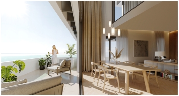 Expansive Duplex Penthouse with Panoramic Terraces and Open Sea Views