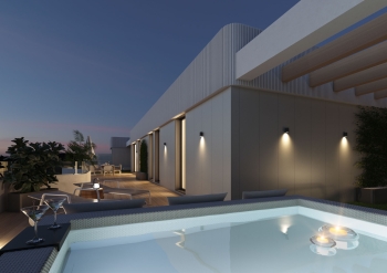 Penthouse with exceptional terrace and extended outdoor living