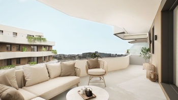 Penthouse with expansive terrace and balanced indoor-outdoor living